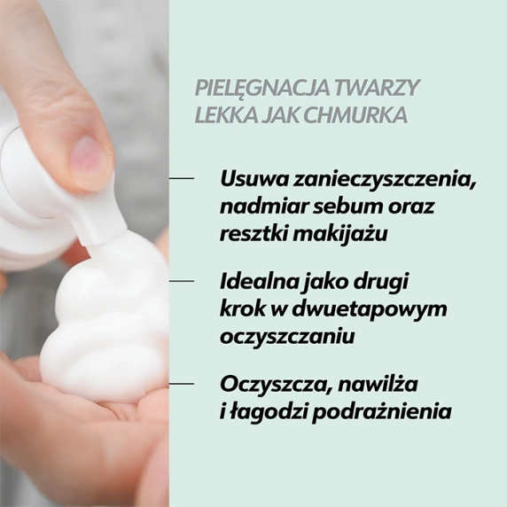Puszysta pianka oczyszczająca
