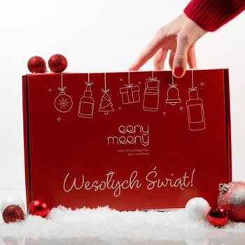 Zestaw prezentowy - pudełko i ciasteczko